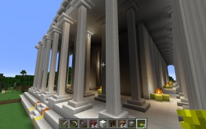Parthenon Reconstruction Project: Minecraft