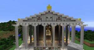 Parthenon Reconstruction Project: Minecraft