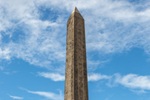 Detail of the top of the obelisk.